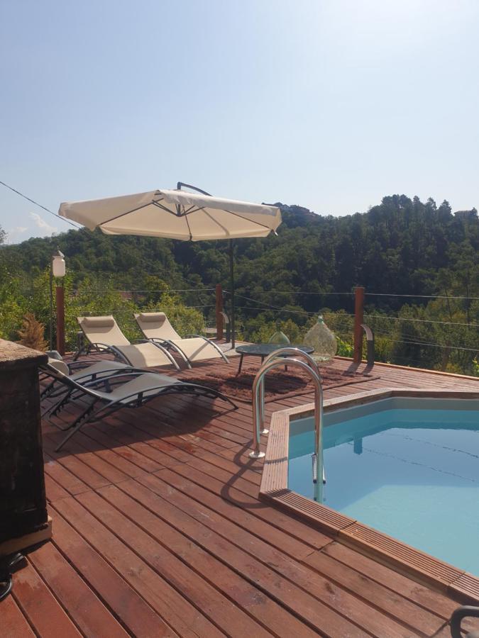 Maison De Village Avec Piscine Au-Dessus Des Cinque Terre Madonna del Trezzo Kültér fotó